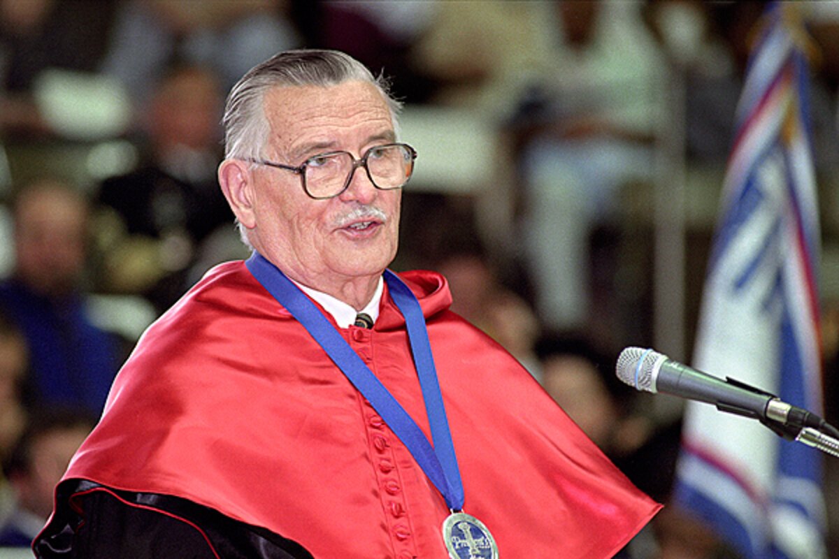 Nobel Prize-winning economist James M. Buchanan