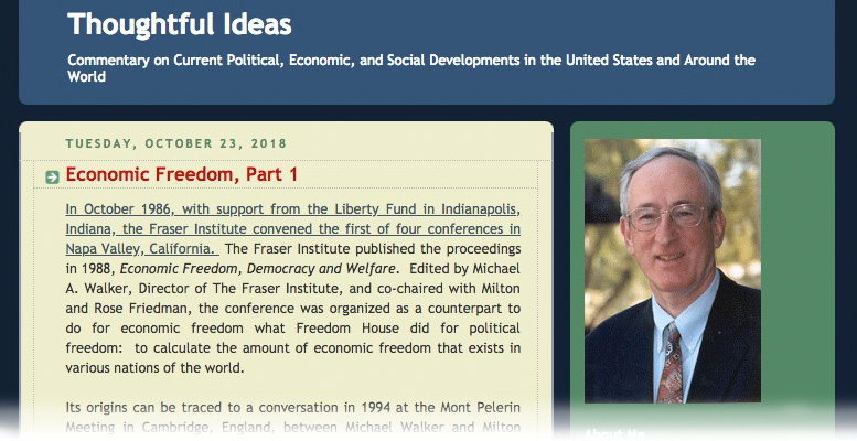 Alvin Rabushka Economic Freedom ECAEF